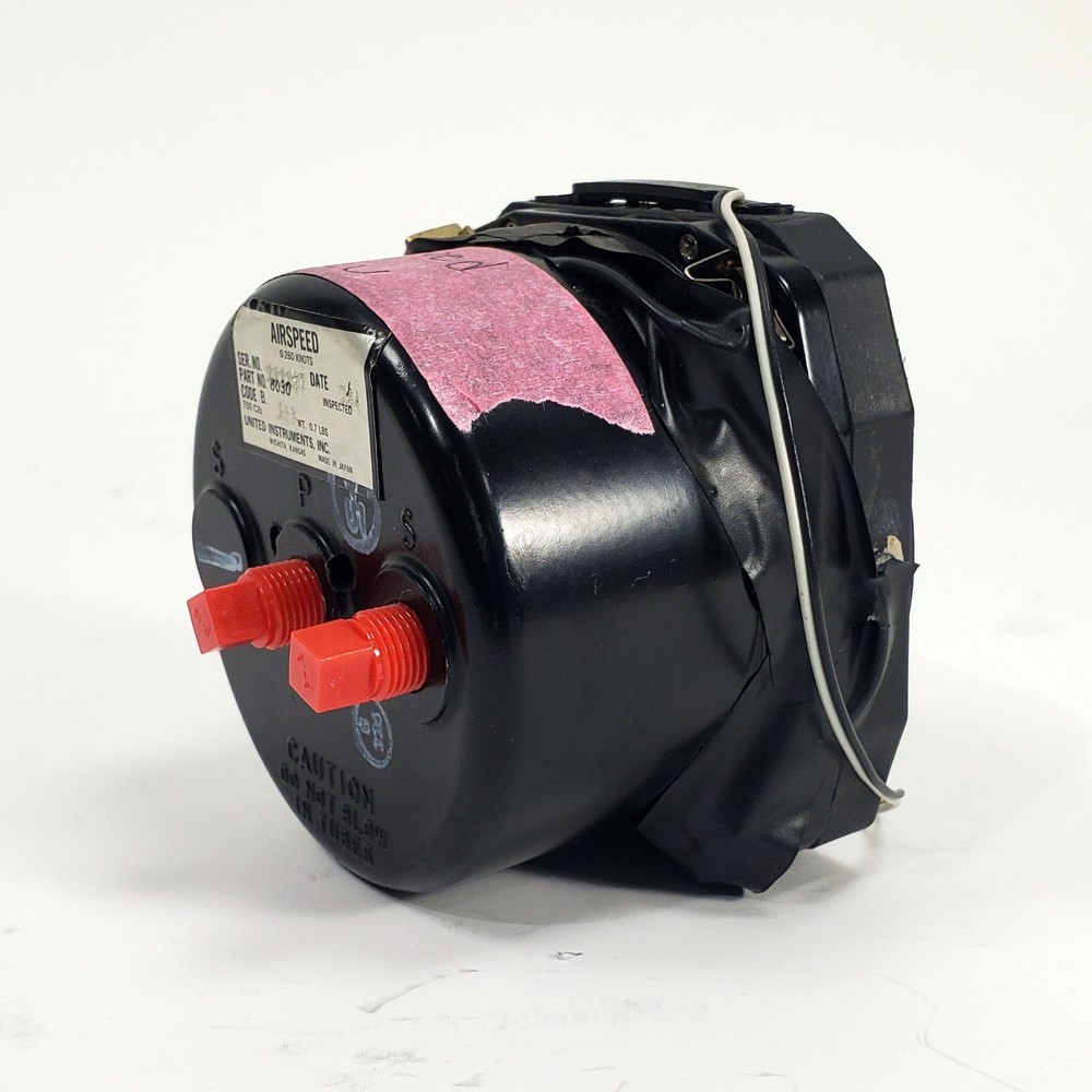 United Instruments Airspeed Indicator - PN: 8030 (Code: B. 553)