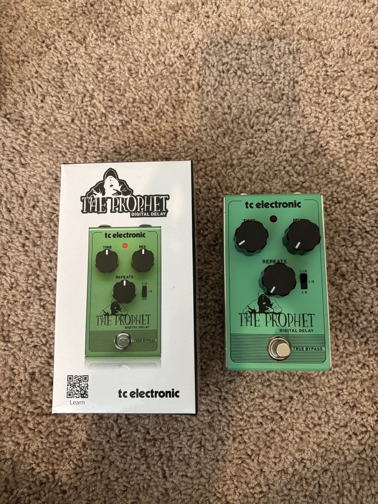 TC Electronic The Prophet Digital Delay Echo Guitar Effect Pedal