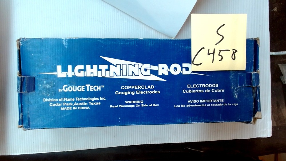 1/2 X 12 FLAME TECH COPPERCLAD GOUGING ELECTRODE (BOX OF 50)