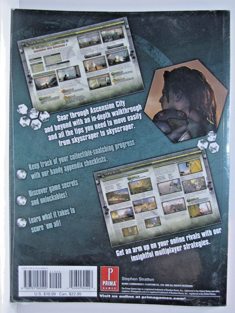 Bionic Commando Official Game Guide by Prima