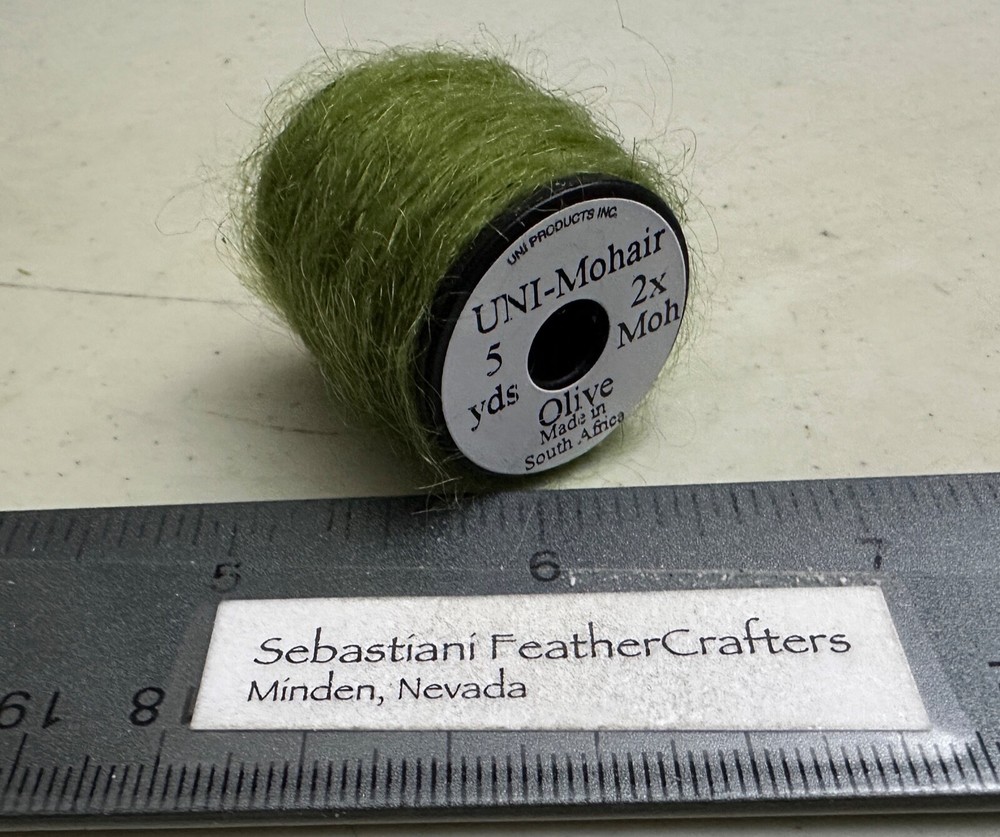 Uni Mohair 5 Yard Spool Olive