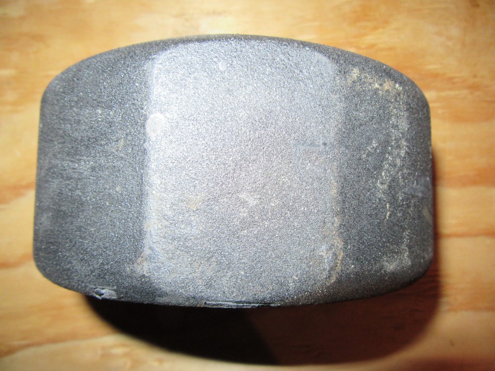 YORK Legacy Half 45 Pound Blob Grip YORK Side 1st Generation