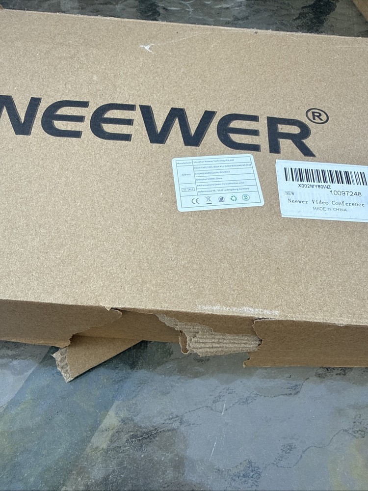 Neewer ZC-10S Dimmable LED Light Ring Light For Video Conference