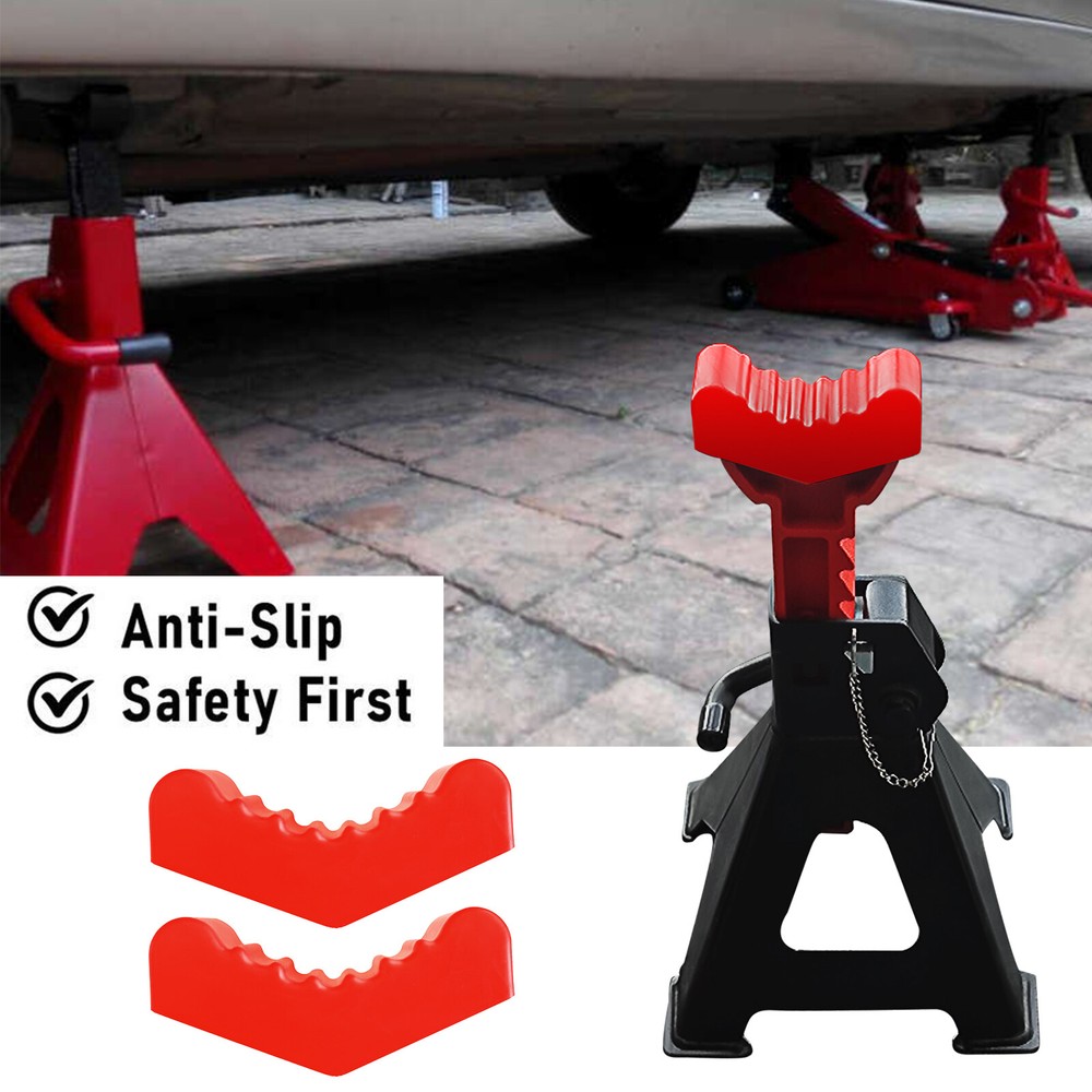 6Ton Axle Jack Pad Jacking Stand Pad Adapter Frame Rail Protector Lifting Rubber