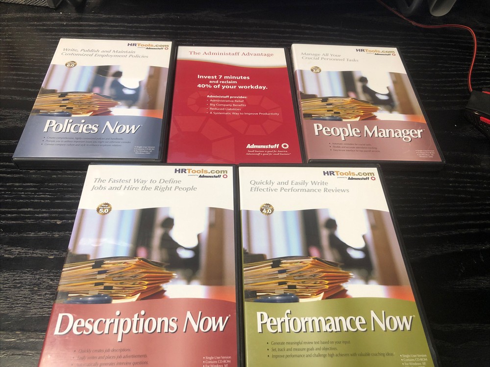 Ultimate Employer Workforce Management Software CD-ROM HR Tools By Administaff