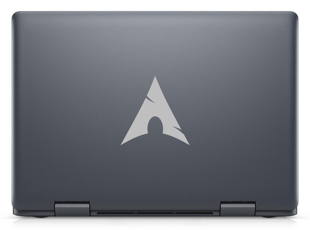 Arch Linux Laptop Decal in Multiple Colors and Sizes