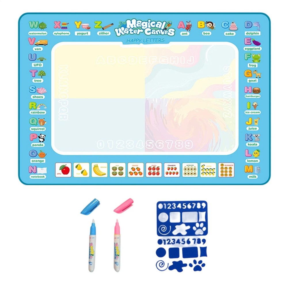 Water Doodle Mat Learning Tablet Writing Board Water Paint Mat