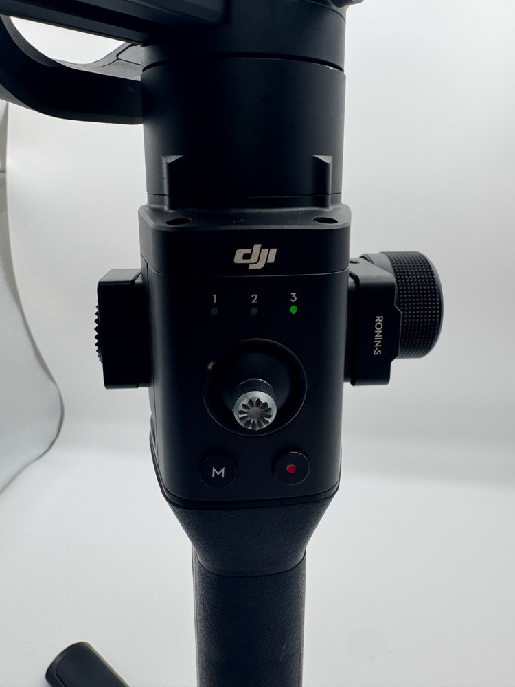 DJI Ronin S Gimbal Handheld Stabilizer Camera sliding mount MISSING. POWERS ON