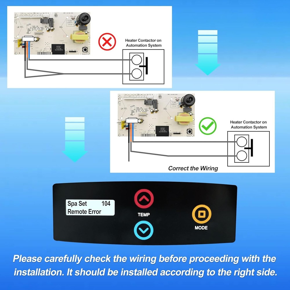 New Replacement for Raypak 013464F PC Board Control for Digital Gas Heater