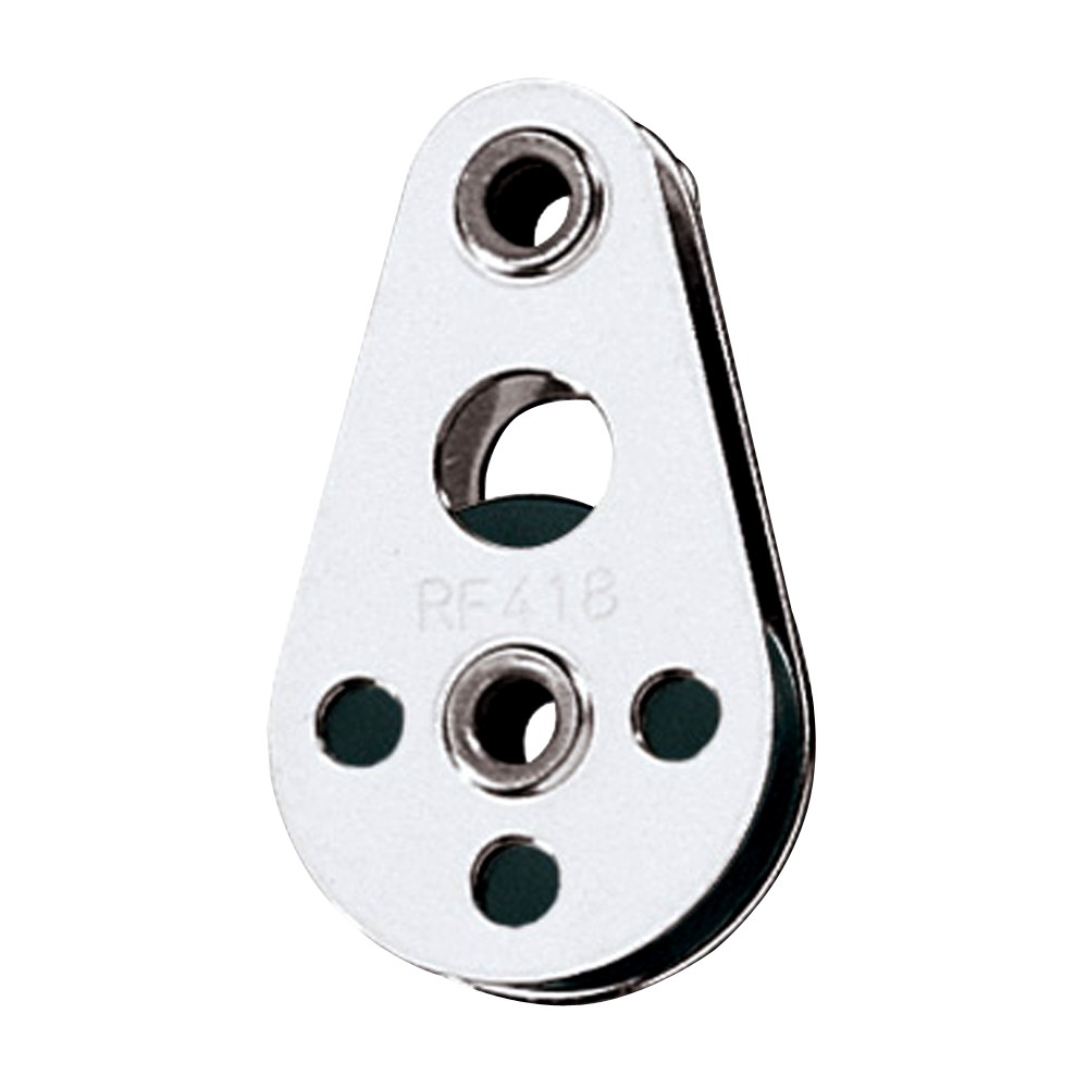 RONSTAN WIRE BLOCK TUBE RIVET TOP NYLATRON SHEAVE