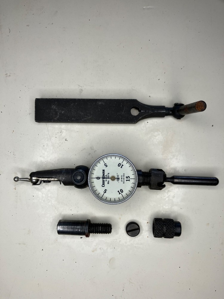 Vtg Craftsman Dial Test Indicator 9-4076 Original Case great shape