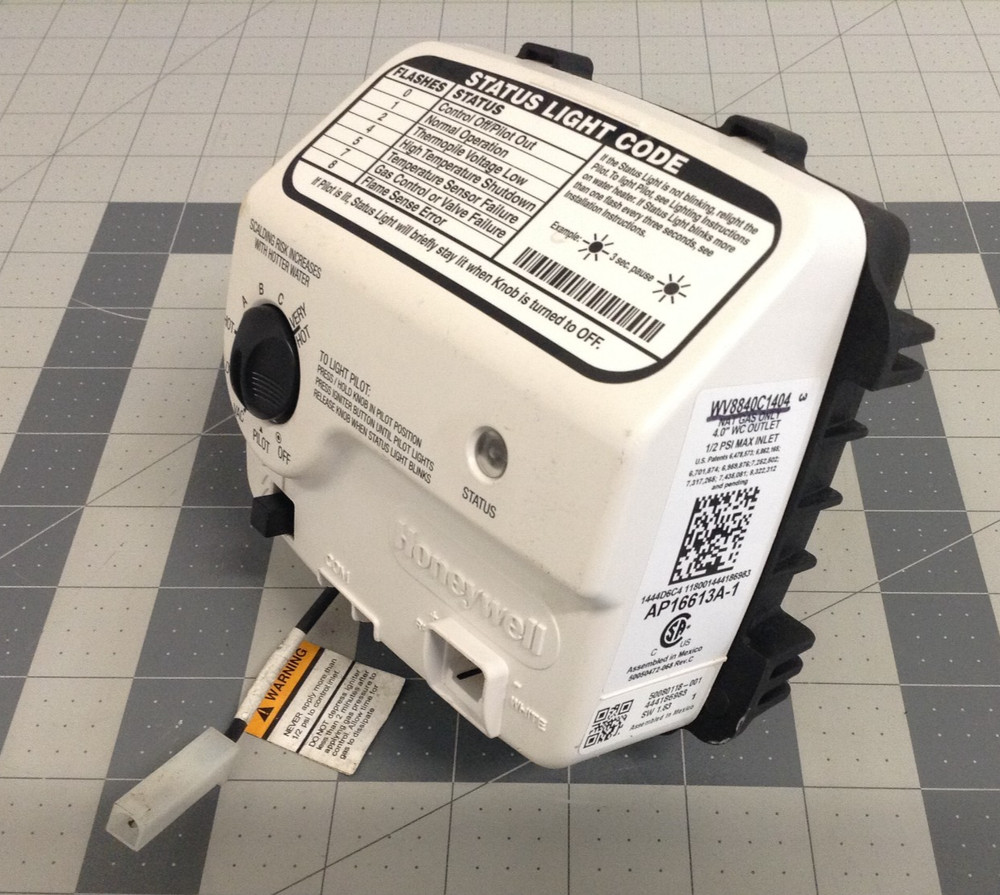 Honeywell Water Heater Gas Control Valve WV8840C1404