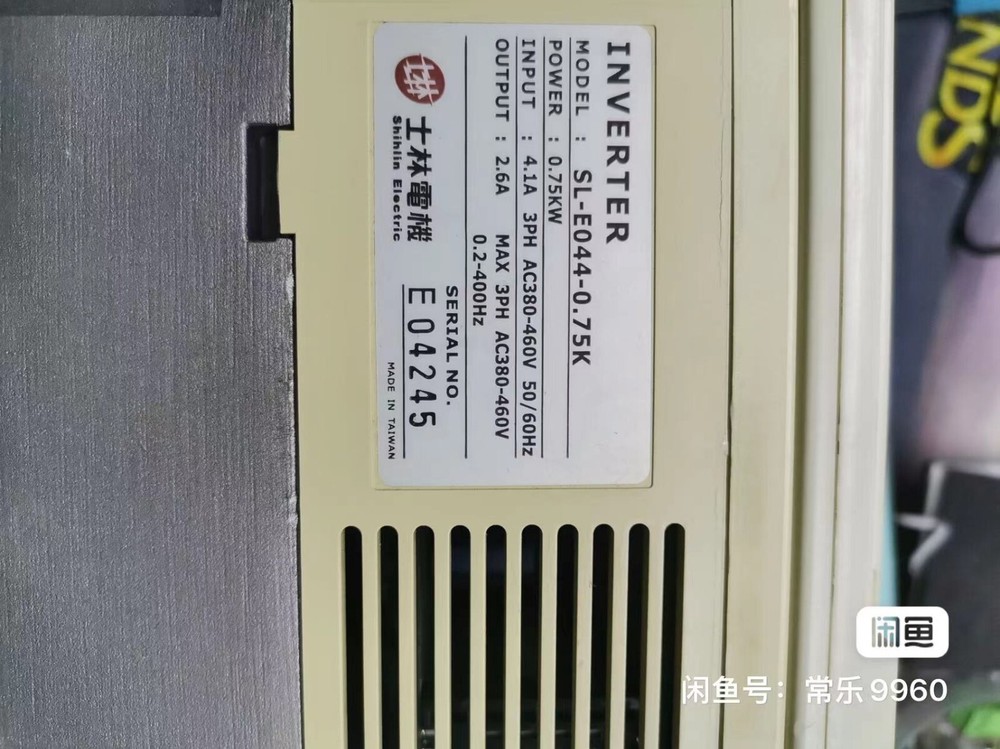 1PC USED Frequency converter SL-E044-0.75K
