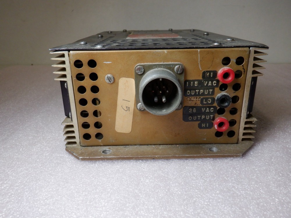 FLIGHT-TRONICS PC-15A STATIC INVERTER 250VA