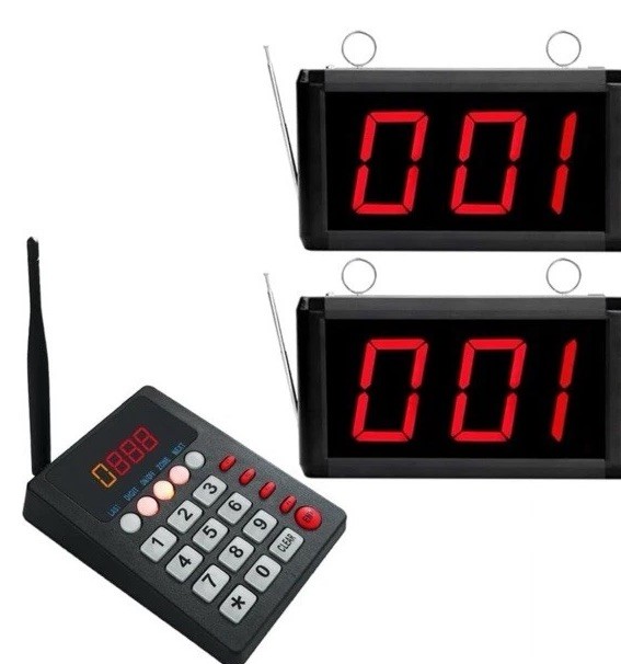 Queue Calling System Pager Call - Take A Number System Waiting Number System