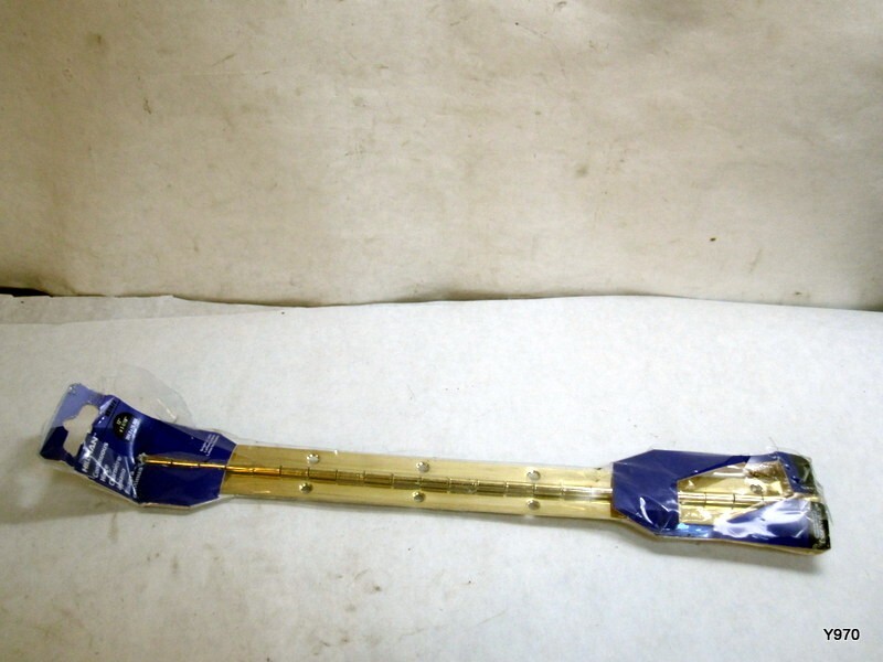 Hardware Essentials Continuous Hinge Brass (12" x 1-1/16")