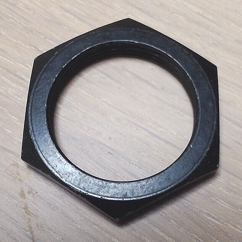 Red line OVERSIZED one piece crank outer crank LOCK NUT nos