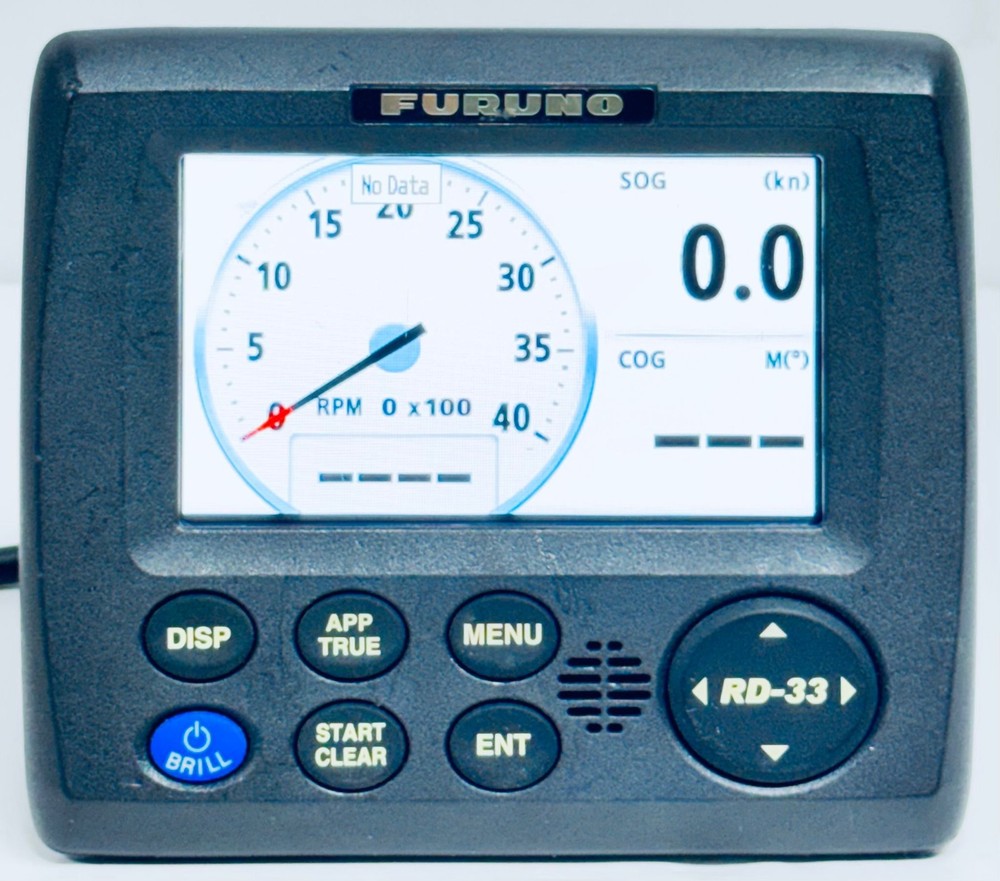 Furuno RD-33 Boat Marine Color Multi-Function Display NMEA