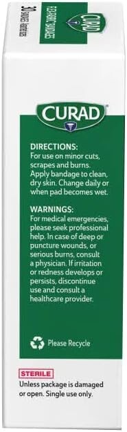 Curad Flex-Fabric Assorted Sizes Bandages, (30 Ct.) CUR47314RB