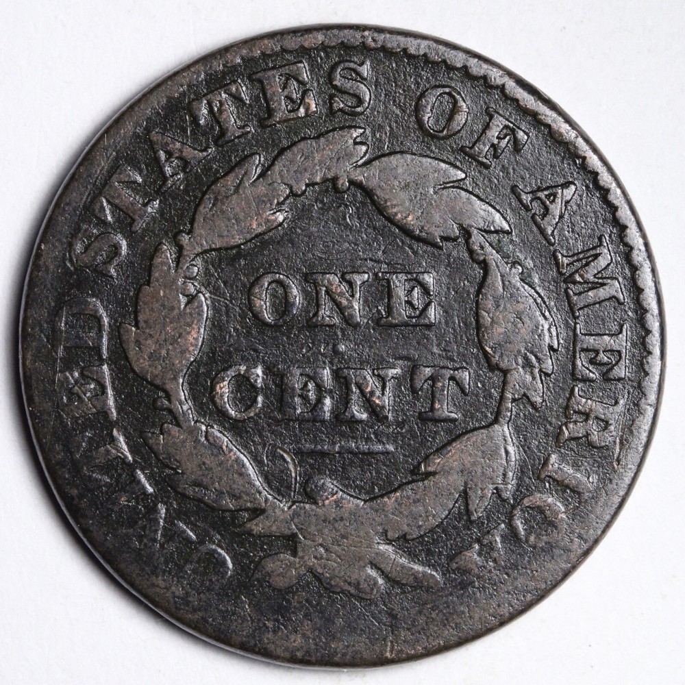 1831 Coronet Head Large Cent CHOICE FINE E134 VCH