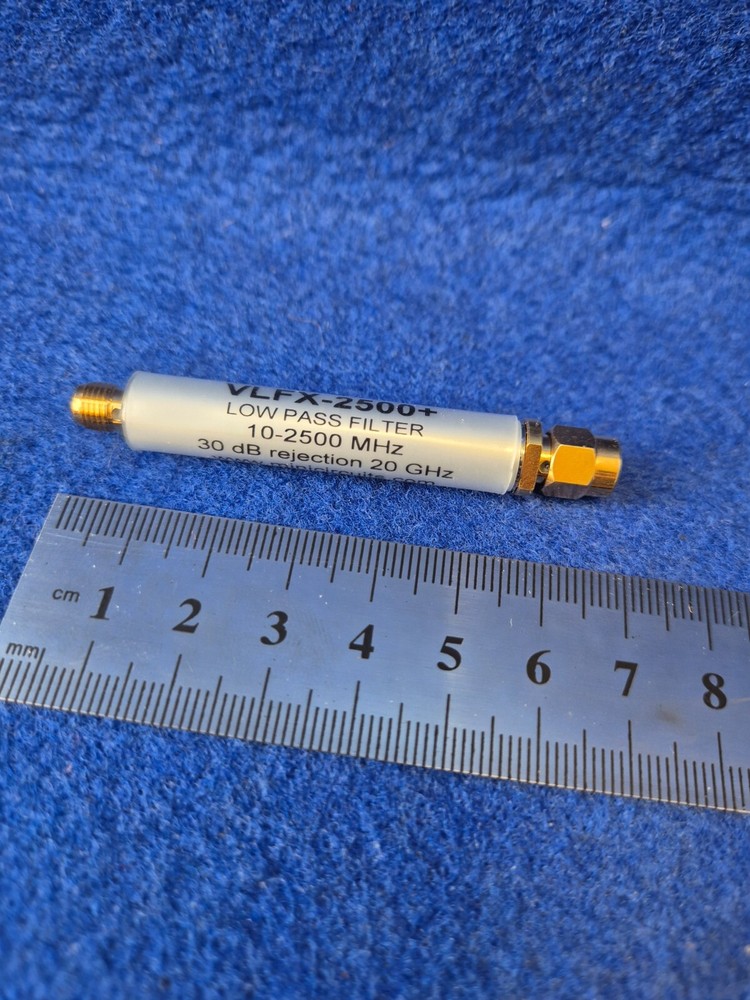 Mini-Circuits VLFV-2500+ Low Pass Filter 10-2500 MHz.
