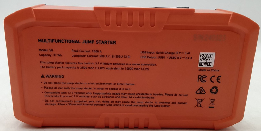 ASTROAI Multifunctional Jump Starter