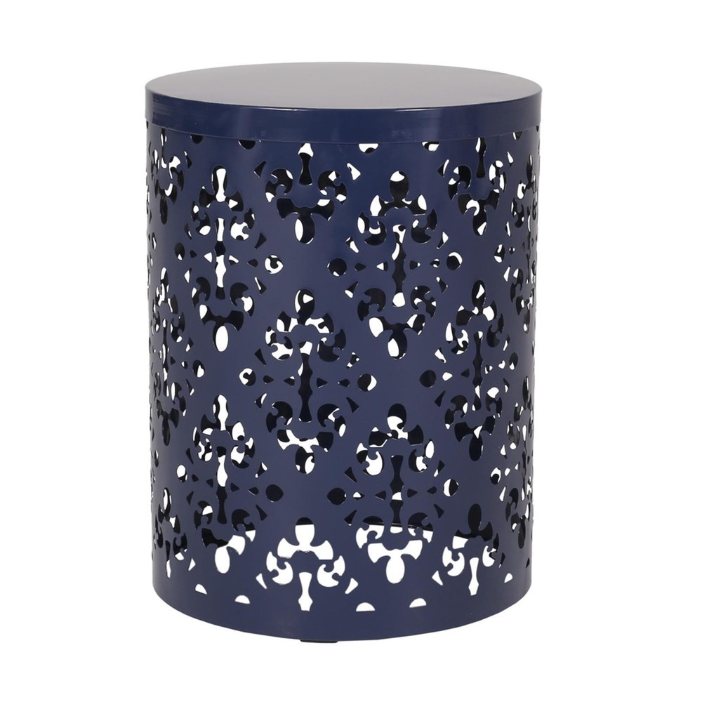 Outdoor Metal End Table -Large
