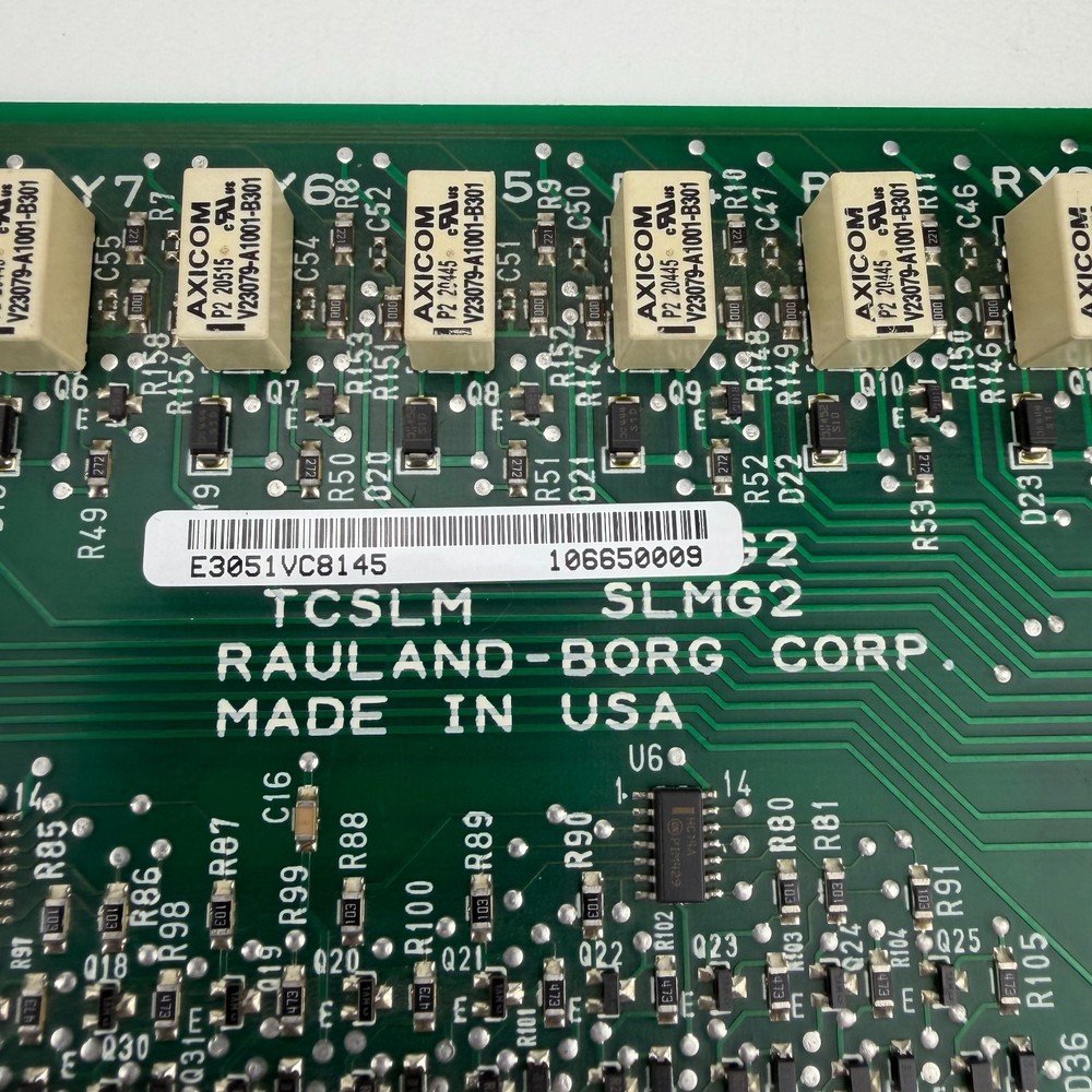 Rauland Borg ICSSLM SLMG2 TCSLM TCICS 2 Channel Intercom Module TC6/ICS2