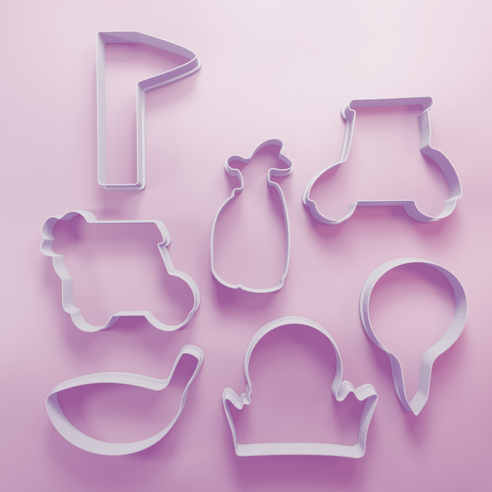Golf Big Cookie Cutter Pack