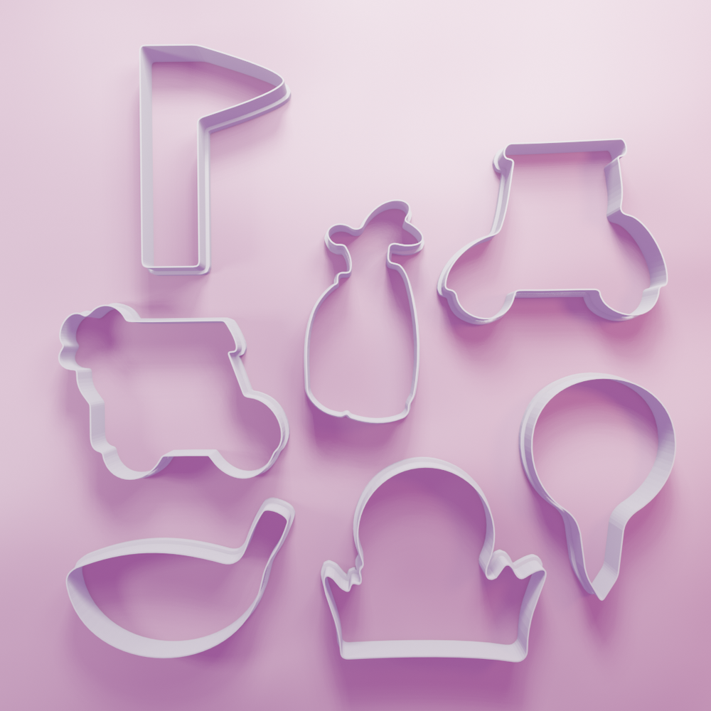 Golf Big Cookie Cutter Pack