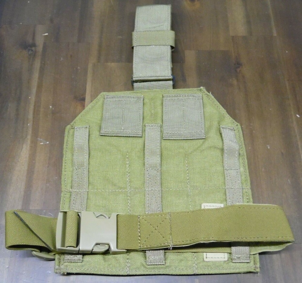 Single Point Leg Panel USGI MOLLE Khaki Eagle Industries NOS