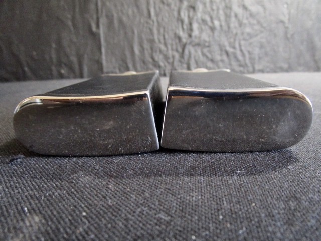 VINTAGE DOUBLE FLASKS IN LEATHER JACKET - REMOVABLE