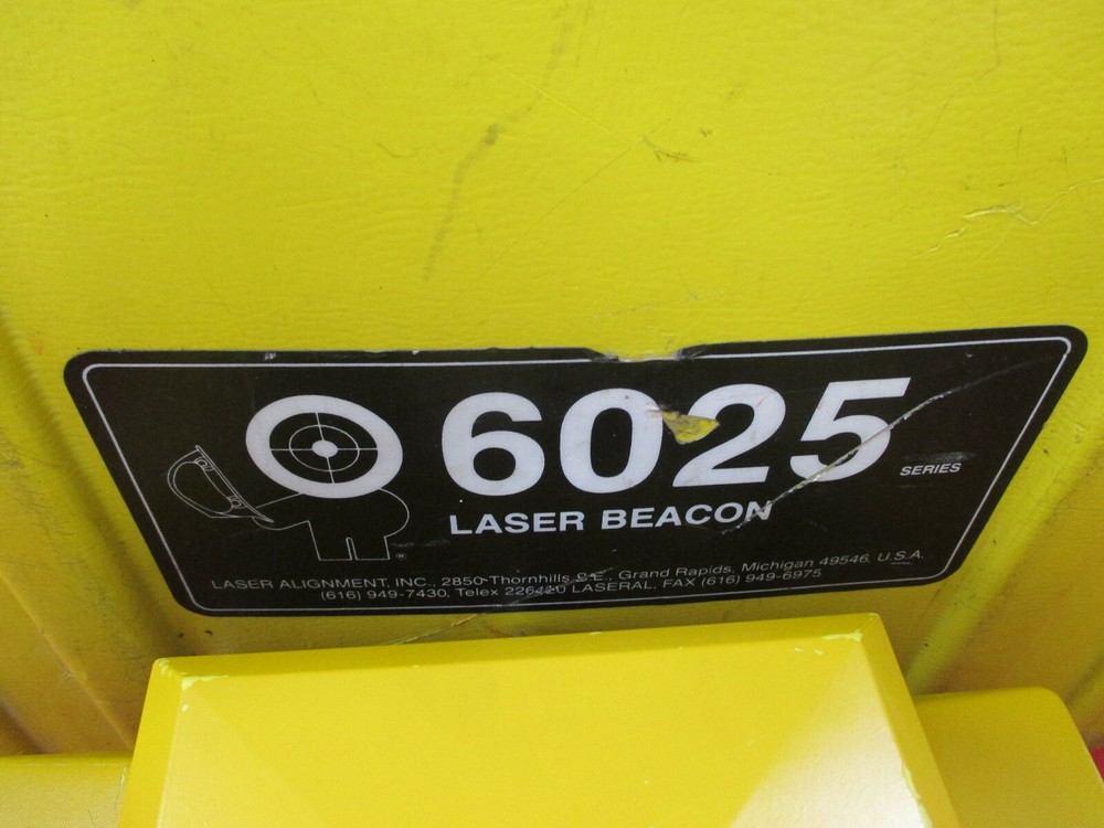 Laser Alignment AS-IS 6025 Series Laser Beacon Kit Powers On AS-IS HAS ISSUES !!