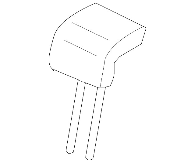 Genuine Honda Headrest 82140-SZA-A41ZA