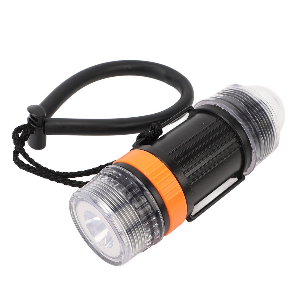 Waterproof Dive Strobe Flashlight High Brightness LED For Underwater Advent DGPM