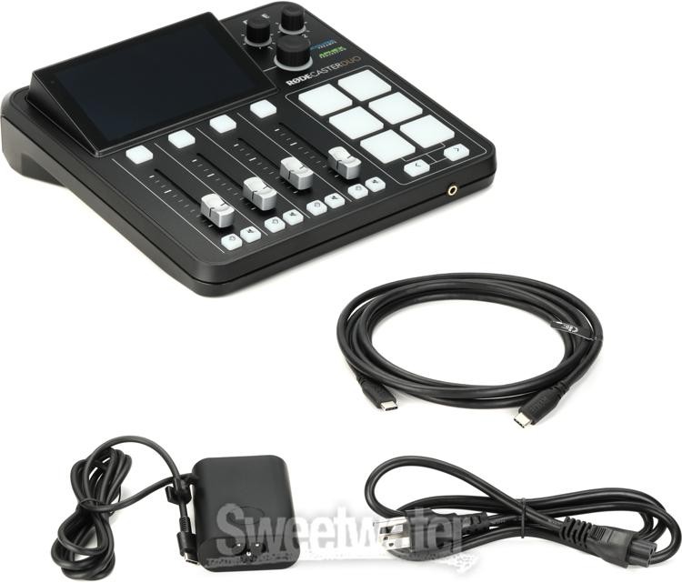 Rode RODECaster Duo Streaming Mixer - Black