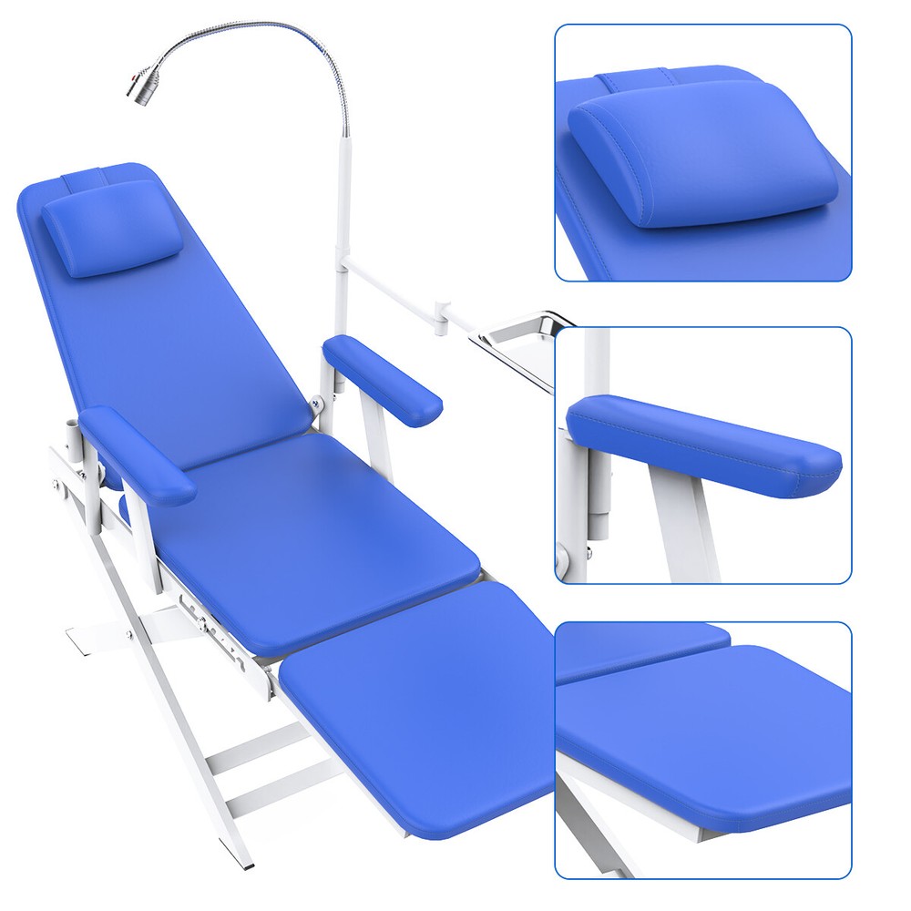 Dental Mobile Suction Unit System Negative Pressure Pump/Ergonomic Folding Chair