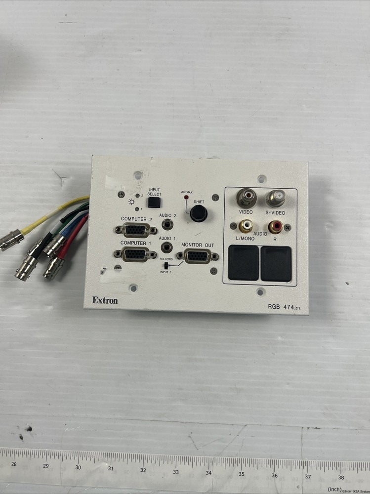 EXTRON RGB 474xi Two Input Architectural Interface