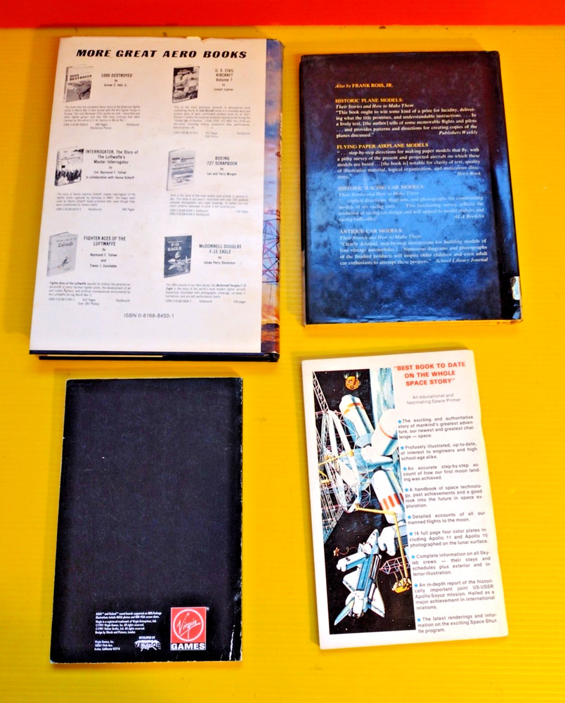 Four Books On The Space Shuttle