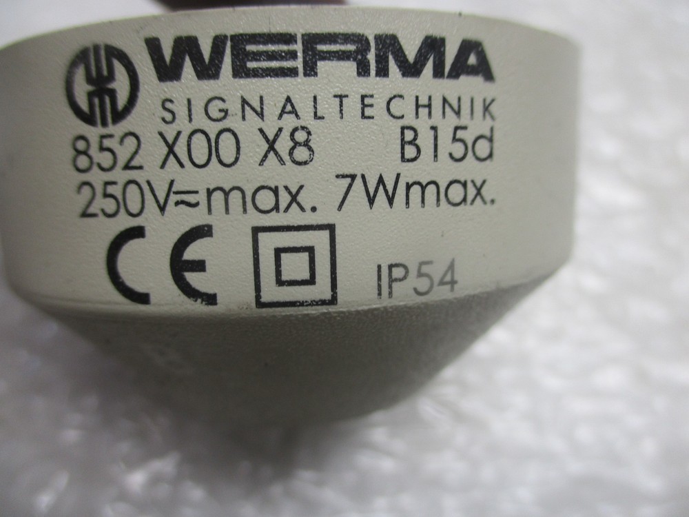 WERMA SIGNALTECHNIK 852X00X8B15D LIGHT BASE NSNP