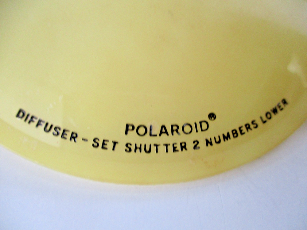 Polaroid Camera Flash Attachment only Model 281 With Diffuser