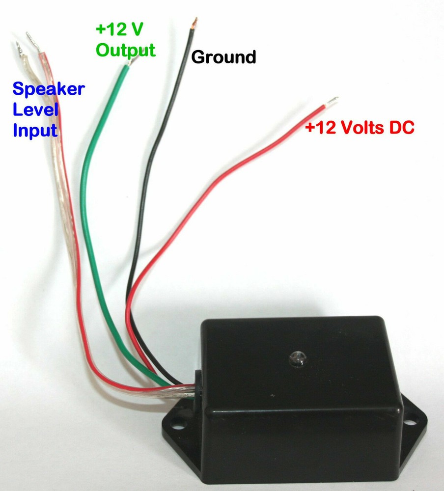 Audio Trigger Circuit Speaker Input = Control Volts Output Level Sensing Switch