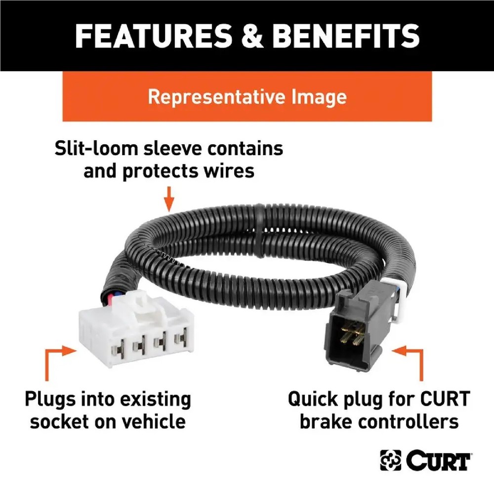 Curt 51352 Brake Control Adapter Harness