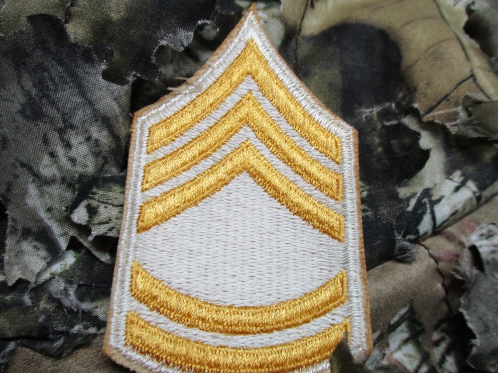 Sergeant Rank Patch