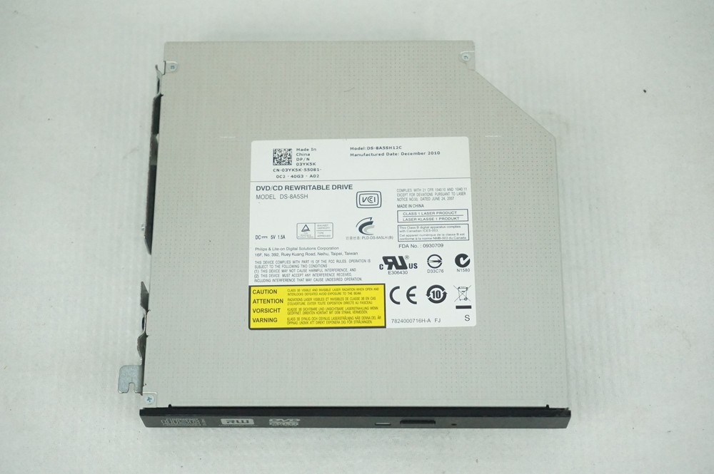 Dell 03YK5K DVD CD Rewritable Drive Thin