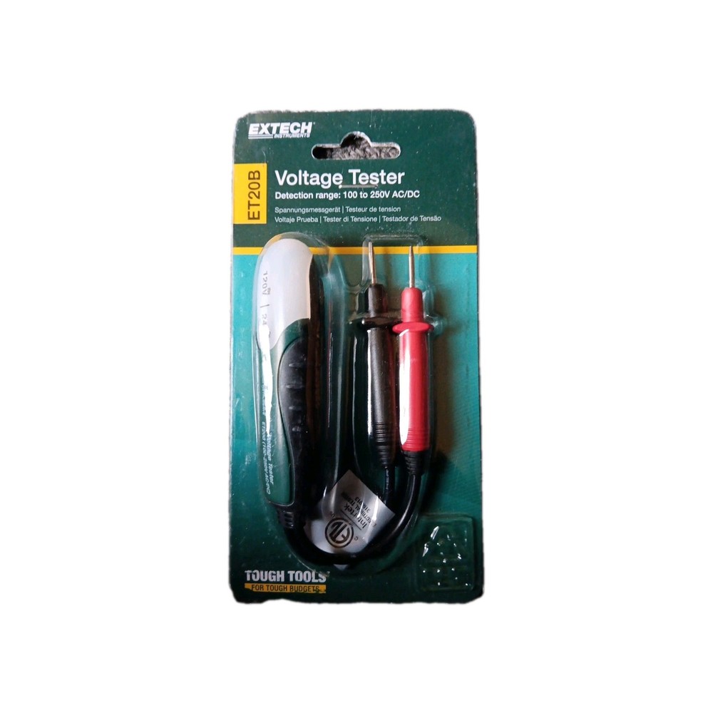 Extech ET20B Compact AC/DC Voltage Detector 100-250V