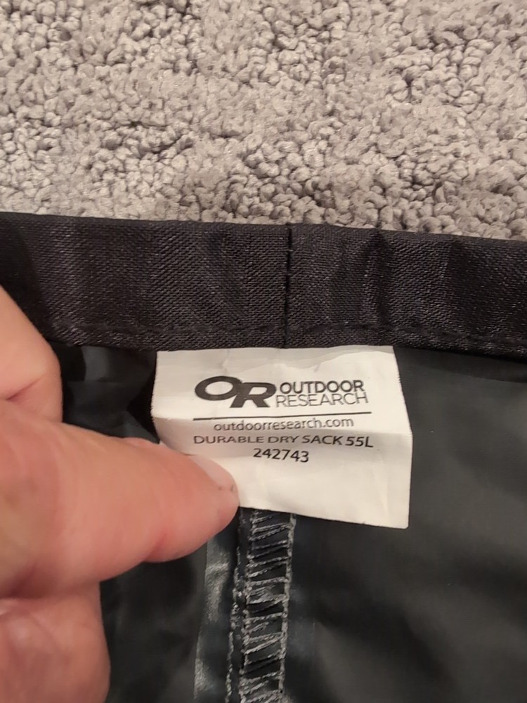 First Lite Roll Top Stuff Sack & Outdoor Research Stuff Sack