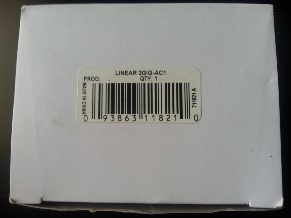 2GIG AC1 Replacement Power Supply for 2GIG System Go! Control