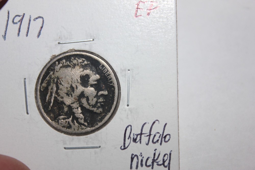 1917    EF    BUFFALO NICKEL