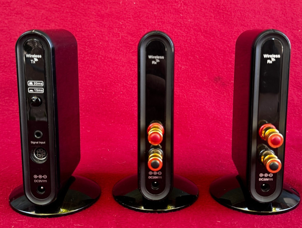 KEF SP3752 Universal Wireless Transmitter & 2 Receivers - Turns On But Untested